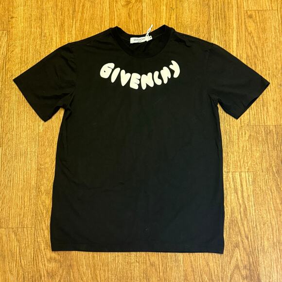 NWOT Givenchy Men’s Black Spine Skeleton Graphic Crewneck T-Shirt Size Medium - Picture 1 of 9
